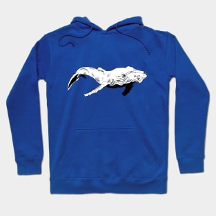 Whale under the sea Hoodie